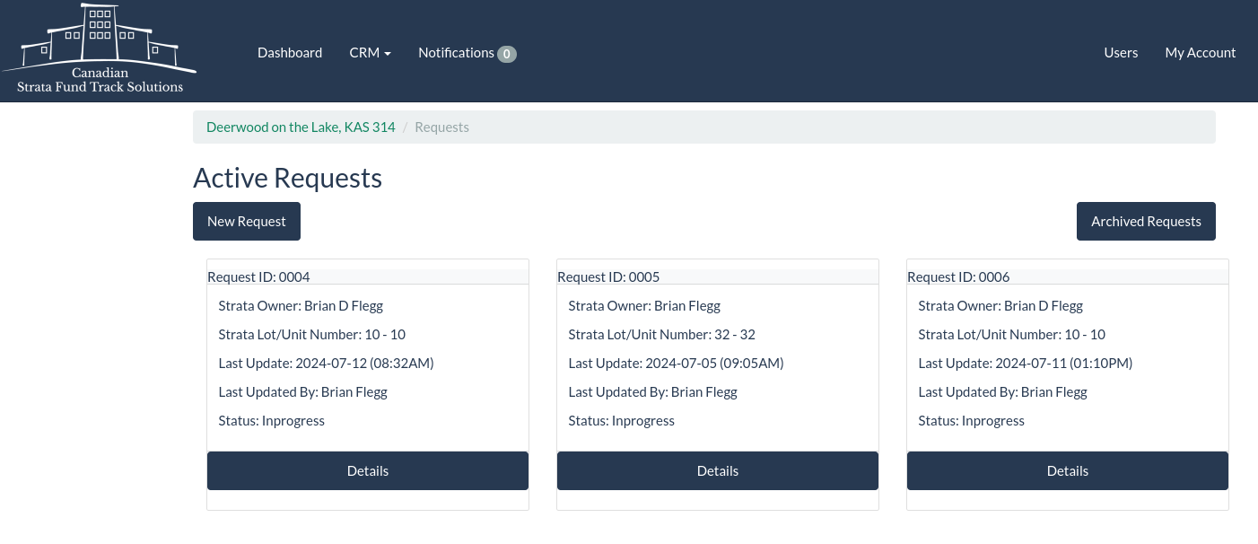 Stratagize Tools - Canadian Strata Fund Track Solutions